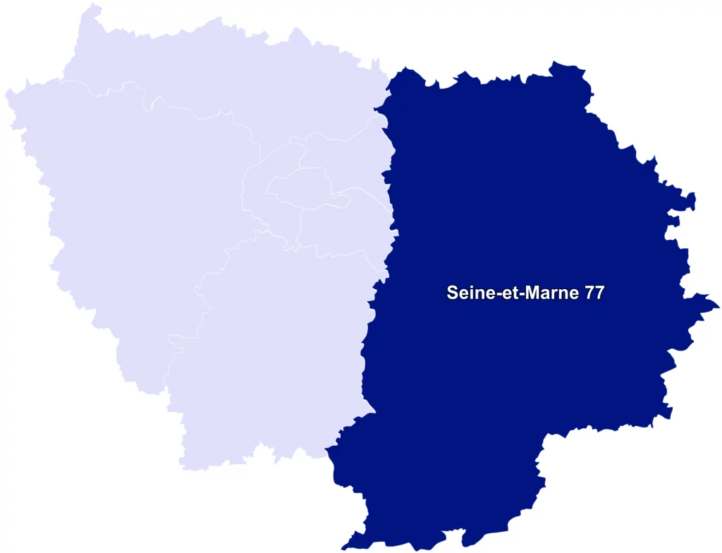 Zone d'intervention 77