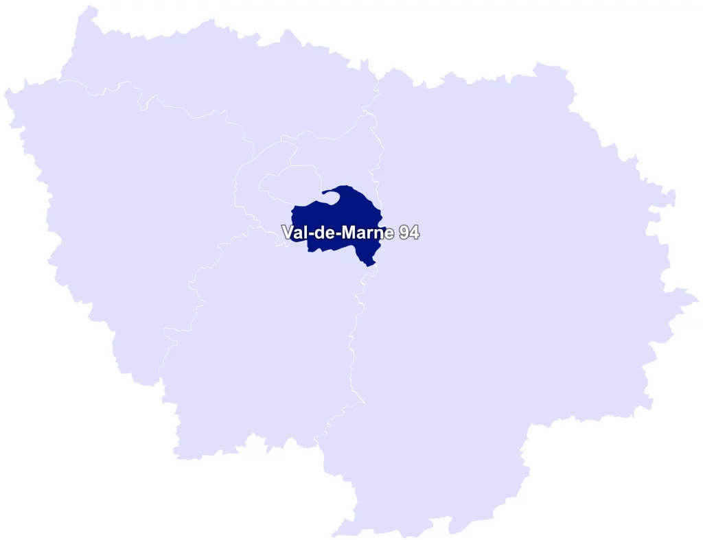 Zone d'intervention 94